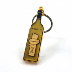 Marlborough, NZ Wine Keychain / Keyring – Engraved and Filled