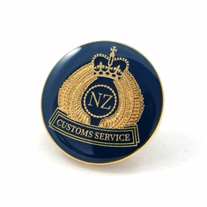 New Zealand Customs Service Pin - 25mm