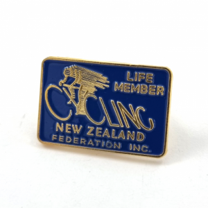 Cycling New Zealand Federation Inc. Life Member Badge