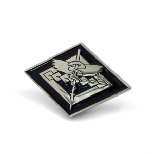 TMNZ Challenge Coin - 50mm, 1 Colour Enamel, Bright Nickel Plated