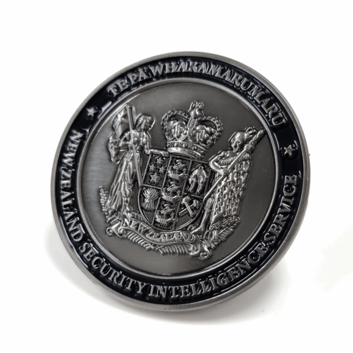 NZ Security Intelligence Service Coin