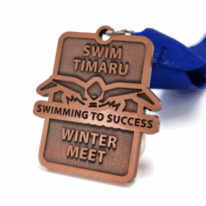 Swim Timaru Winter meet medal