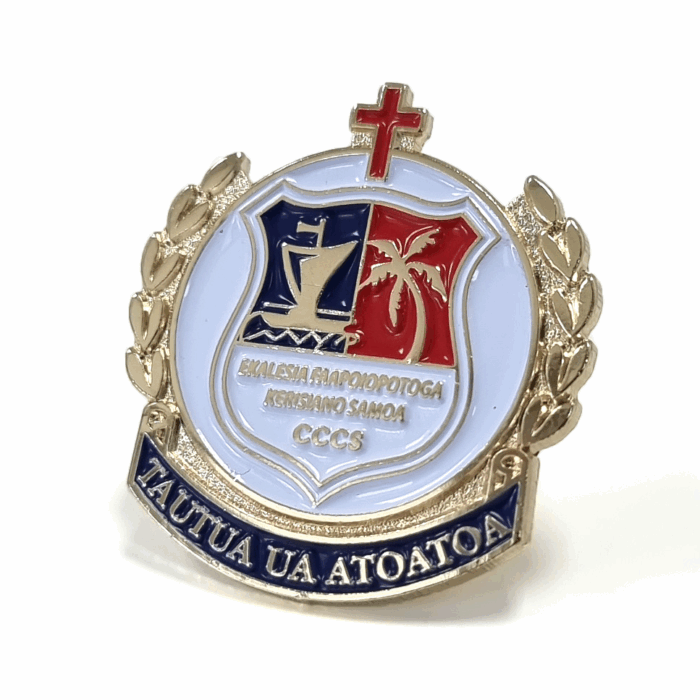 Tautau Ua Atoatoa Samoa pin