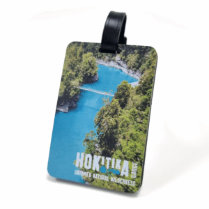 Untamed Natural Wilderness bag tag - Printed Design, 70mm, Clip Fitting