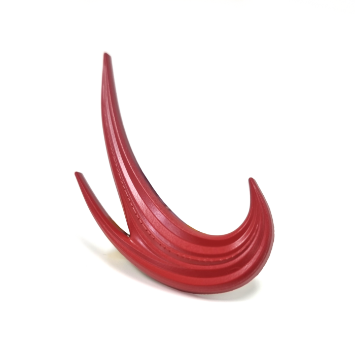 Big Guardians Iwi Pins - 56mm, No Colour Enamel, 1 Pin and Clutch Fitting, Red Spray Plated, 3D Design