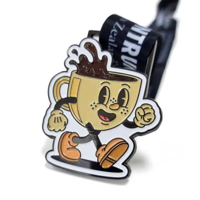 Front Runner Spring Grind 2025 - 60mm, 5+ Colour Enamel, V-Neck Ribbon, Black Dye Plated